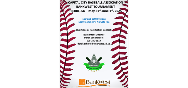 2025 BankWest Tournament Flyer